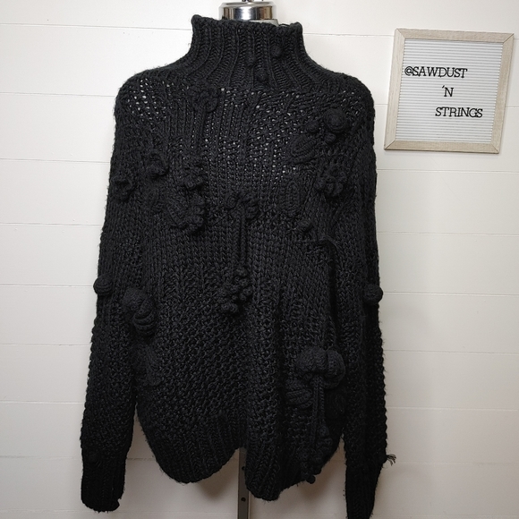 Zara Sweaters - Zara Special Edition crochet sweater L